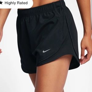 nike athletic shorts, black, size: medium